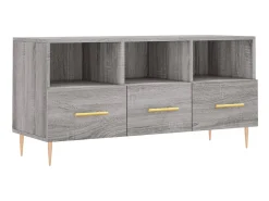 Móvel De Tv* Móvel de TV 102x36x50 cm derivados de madeira sonoma PT569061 Cinzento