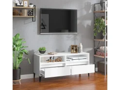 Móvel De Tv* Móvel de TV 100x34,5x44,5 cm derivados de madeira PT729565 Branco