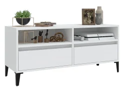 Móvel De Tv* Móvel de TV 100x34,5x44,5 cm derivados de madeira PT729565 Branco