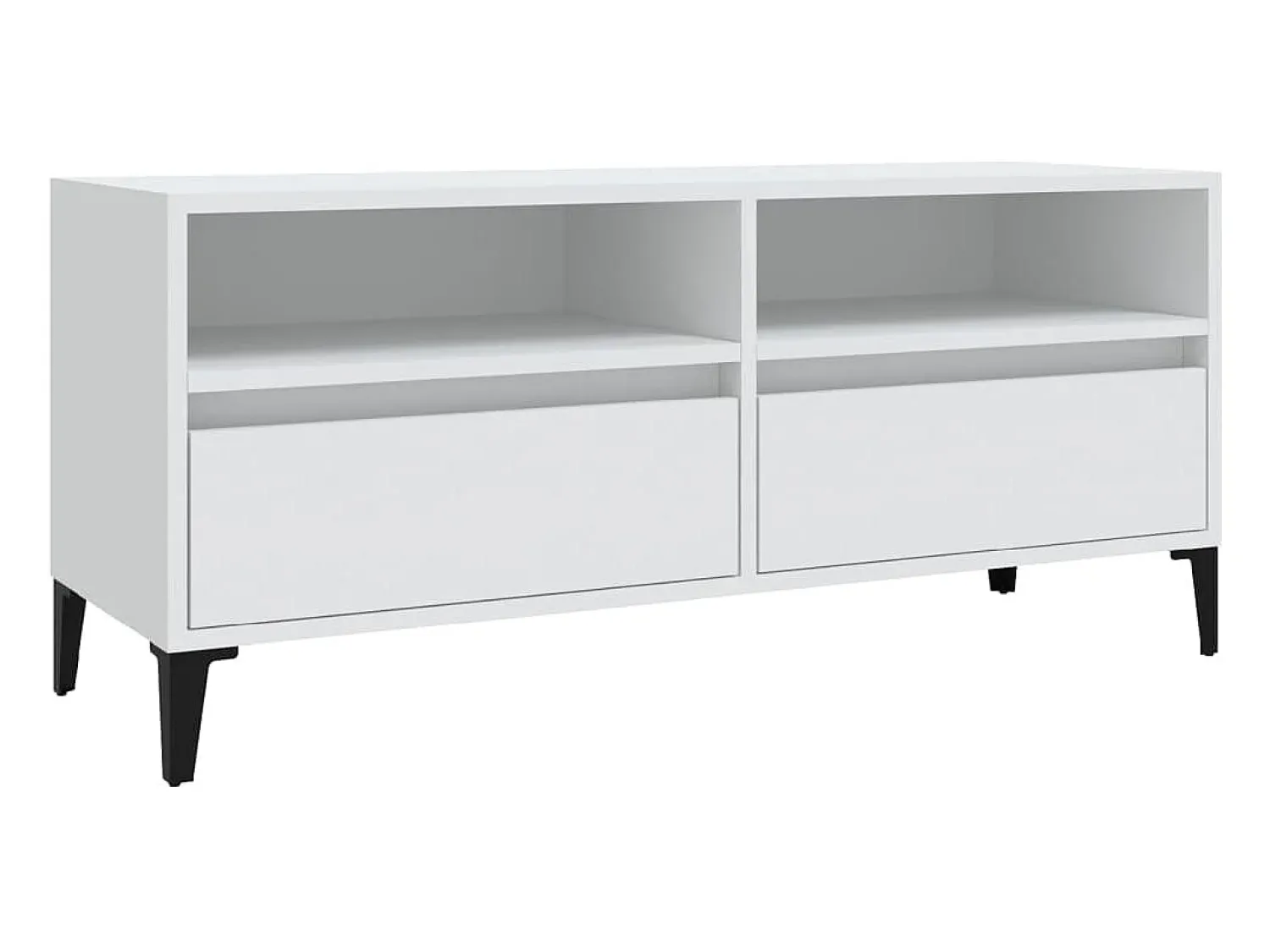 Móvel De Tv* Móvel de TV 100x34,5x44,5 cm derivados de madeira PT729565 Branco
