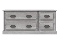 vidaxl Móvel de TV 100x35,5x45 cm derivados de madeira sonoma^ Móvel De Tv