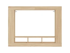 Móvel de TV 152x22x113 cm derivados de madeira carvalho sonoma PT657111 Castanho