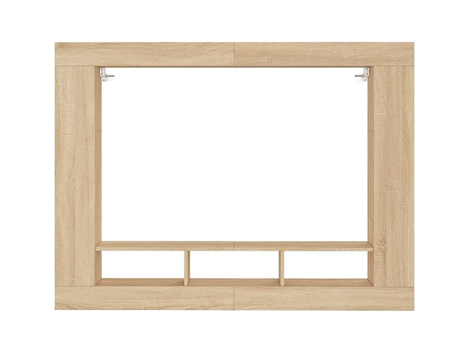 Móvel de TV 152x22x113 cm derivados de madeira carvalho sonoma PT657111 Castanho