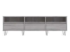 Móvel De Tv* Móvel de TV 150x30x44,5 cm derivados de madeira sonoma PT940603 Cinzento