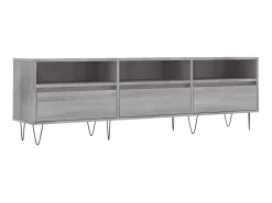 Móvel De Tv* Móvel de TV 150x30x44,5 cm derivados de madeira sonoma PT940603 Cinzento