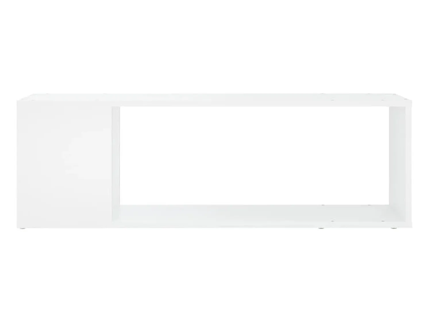 Móvel De Tv* Móvel de TV 100x24x32 cm derivados de madeira PT556401 Branco