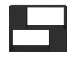 Móvel De Tv* Móvel de TV 80x24x63 cm derivados de madeira PT581664 Preto