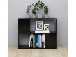 Móvel De Tv* Móvel de TV 80x24x63 cm derivados de madeira PT581664 Preto