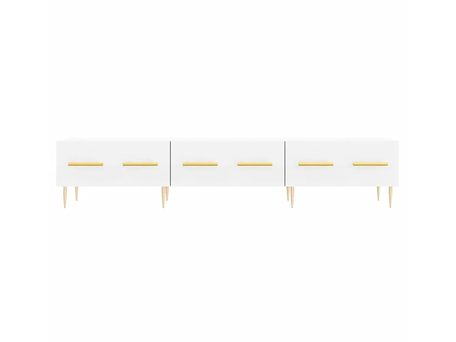Móvel De Tv* Móvel de TV 150x36x30 cm derivados de madeira PT347735 Branco