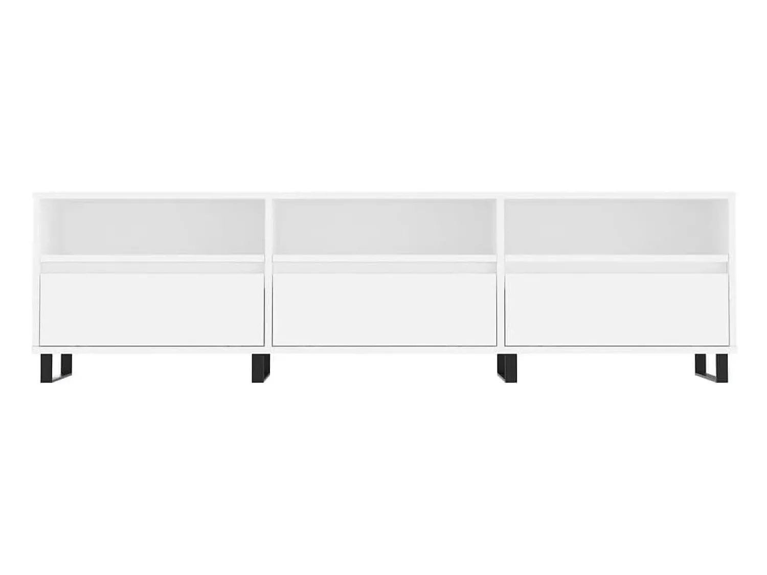 Móvel De Tv* Móvel de TV 150x30x44,5 cm derivados de madeira PT538480 Branco
