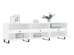 Móvel De Tv* Móvel de TV 150x30x44,5 cm derivados de madeira PT538480 Branco