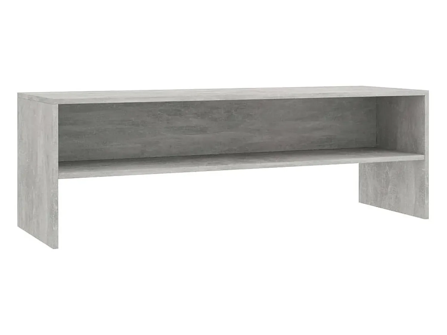Móvel De Tv* Móvel de TV 120x40x40 cm derivados de madeira cimento PT298939 Cinzento