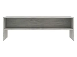 Móvel De Tv* Móvel de TV 120x40x40 cm derivados de madeira cimento PT298939 Cinzento