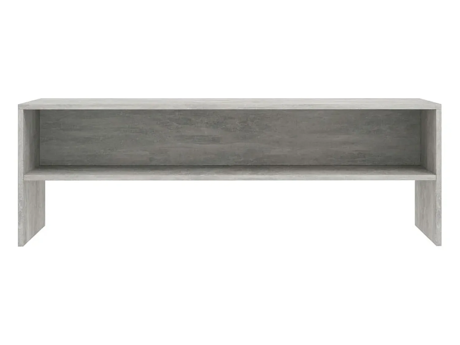 Móvel De Tv* Móvel de TV 120x40x40 cm derivados de madeira cimento PT298939 Cinzento