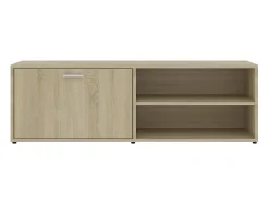 Móvel De Tv| Móvel de TV 120x34x37 cm derivados de madeira carvalho sonoma PT634853 Castanho