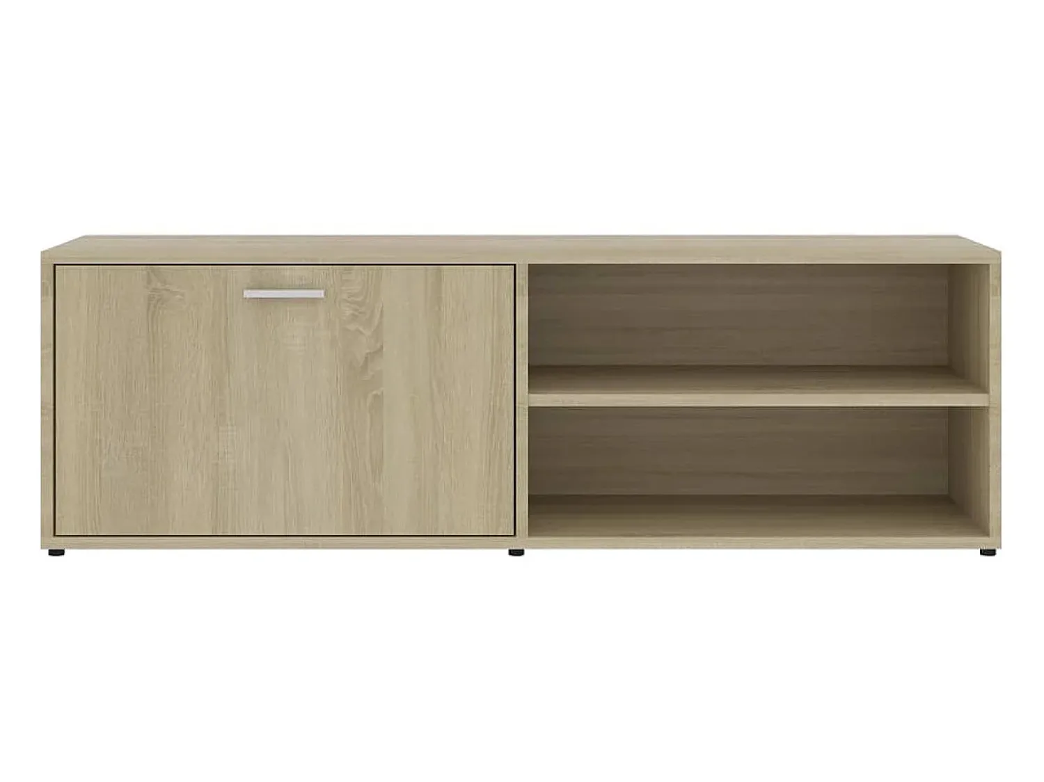 Móvel De Tv| Móvel de TV 120x34x37 cm derivados de madeira carvalho sonoma PT634853 Castanho