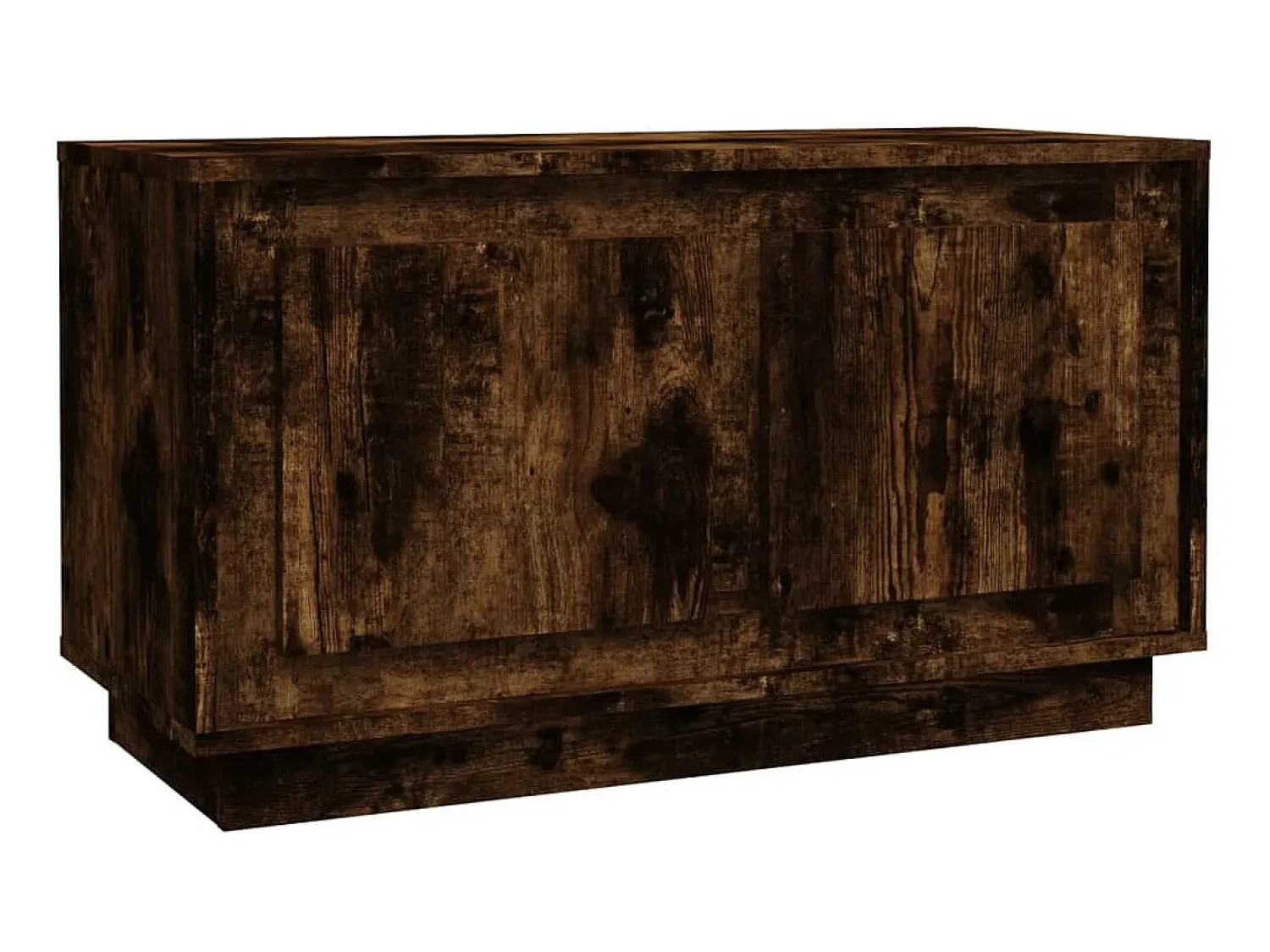 Hot Móvel de TV 80x35x45 cm derivados de madeira carvalho fumado PT890709 Castanho