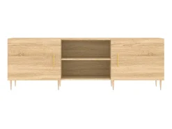 Móvel De Tv* Móvel de TV 150x30x50 cm derivados de madeira carvalho sonoma PT903636 Castanho
