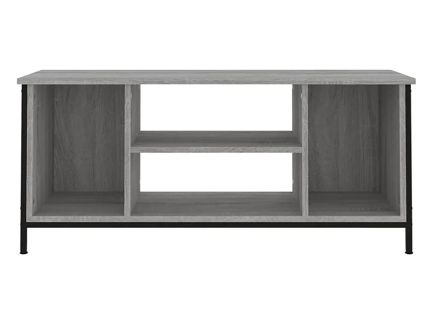 Clearance Móvel de TV 102x35x45 cm derivados de madeira sonoma PT442493 Cinzento