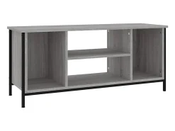 Clearance Móvel de TV 102x35x45 cm derivados de madeira sonoma PT442493 Cinzento