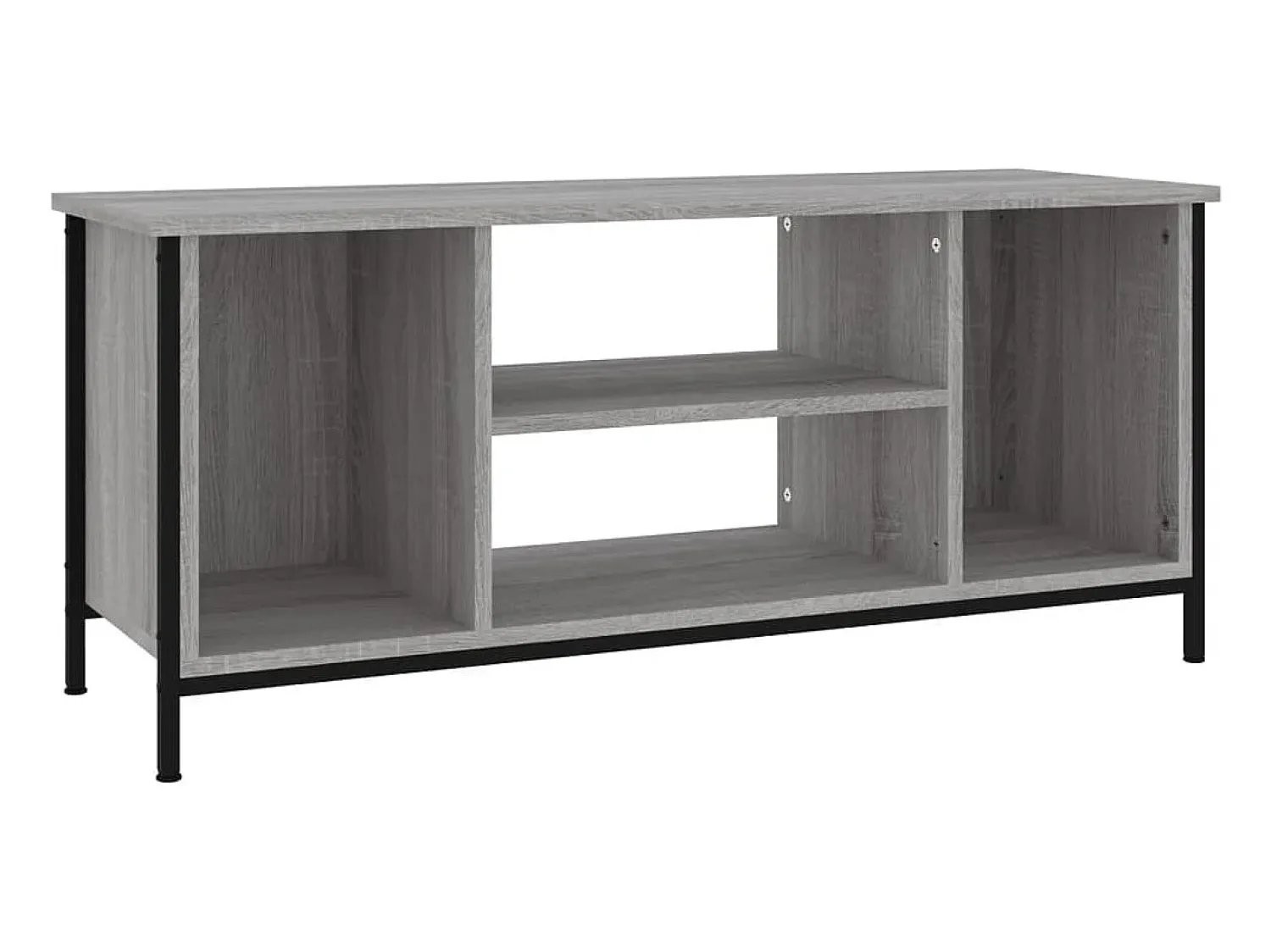 Clearance Móvel de TV 102x35x45 cm derivados de madeira sonoma PT442493 Cinzento