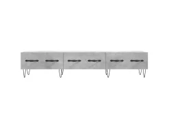 Online Móvel de TV 150x36x30 cm derivados de madeira cimento PT182088 Cinzento