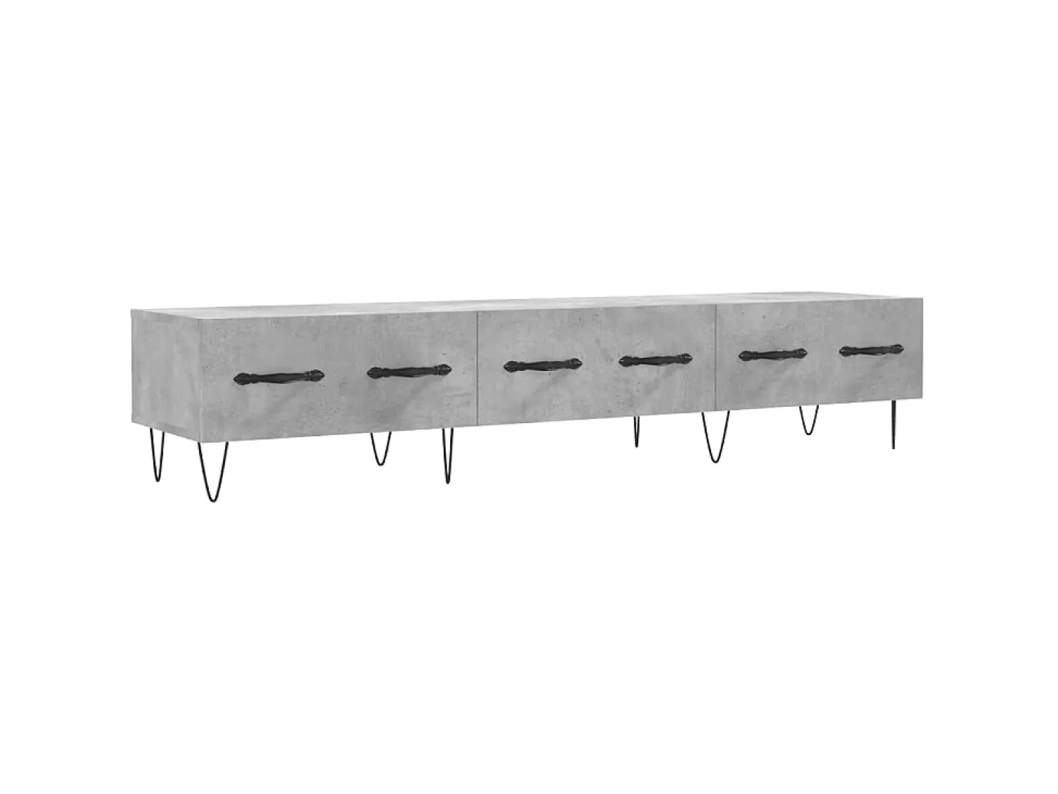 Online Móvel de TV 150x36x30 cm derivados de madeira cimento PT182088 Cinzento