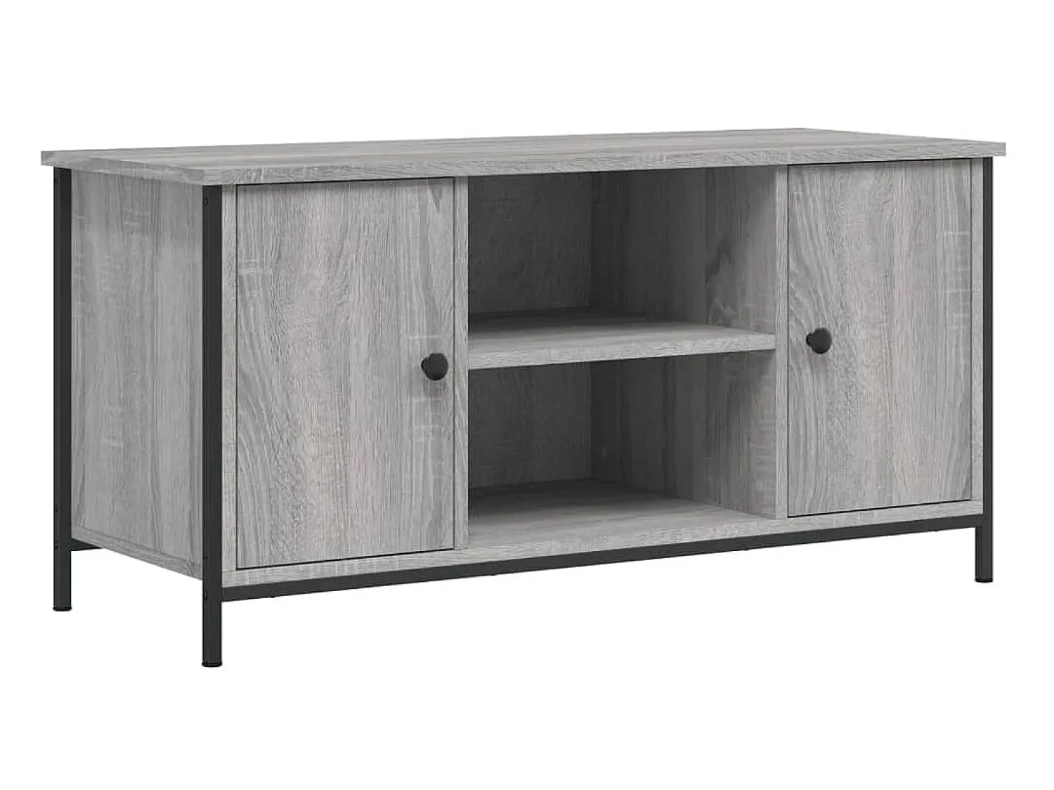 Móvel De Tv| Móvel de TV 100x40x50 cm derivados de madeira sonoma PT385879 Cinzento
