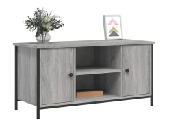 Móvel De Tv| Móvel de TV 100x40x50 cm derivados de madeira sonoma PT385879 Cinzento