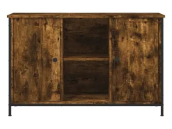 vidaxl Móvel de TV 100x35x65 cm derivados de madeira carvalho fumado^ Móvel De Tv