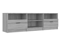 Móvel De Tv* Móvel de TV 150x33,5x45 cm derivados de madeira sonoma PT409800 Cinzento