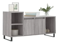 Best Móvel de TV 100x35x55 cm derivados de madeira sonoma PT980532 Cinzento
