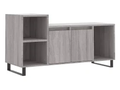 Best Móvel de TV 100x35x55 cm derivados de madeira sonoma PT980532 Cinzento