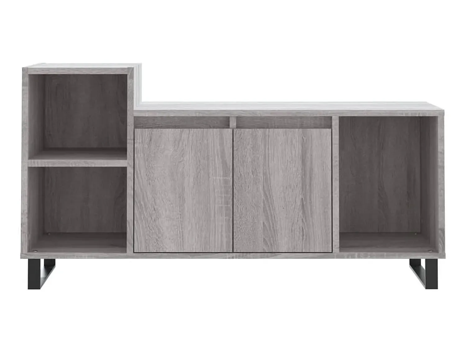 Best Móvel de TV 100x35x55 cm derivados de madeira sonoma PT980532 Cinzento