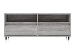 Móvel De Tv| Móvel de TV 100x34,5x44,5 cm derivados madeira sonoma PT115647 Cinzento