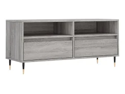 Móvel De Tv| Móvel de TV 100x34,5x44,5 cm derivados madeira sonoma PT115647 Cinzento
