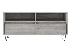 Móvel De Tv| Móvel de TV 100x34,5x44,5 cm derivados madeira sonoma PT825929 Cinzento