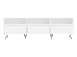 Best Móvel de TV 150x30x44,5 cm derivados de madeira PT304730 Branco