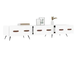 Móvel De Tv| Móvel de TV 150x36x30 cm derivados de madeira PT899143 Branco