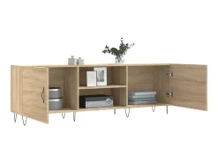 Móvel De Tv* Móvel de TV 150x30x50 cm derivados de madeira carvalho sonoma PT753882 Castanho