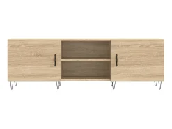 Móvel De Tv* Móvel de TV 150x30x50 cm derivados de madeira carvalho sonoma PT753882 Castanho