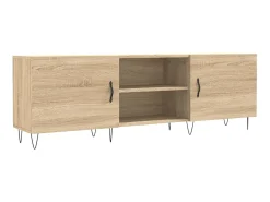 Móvel De Tv* Móvel de TV 150x30x50 cm derivados de madeira carvalho sonoma PT753882 Castanho