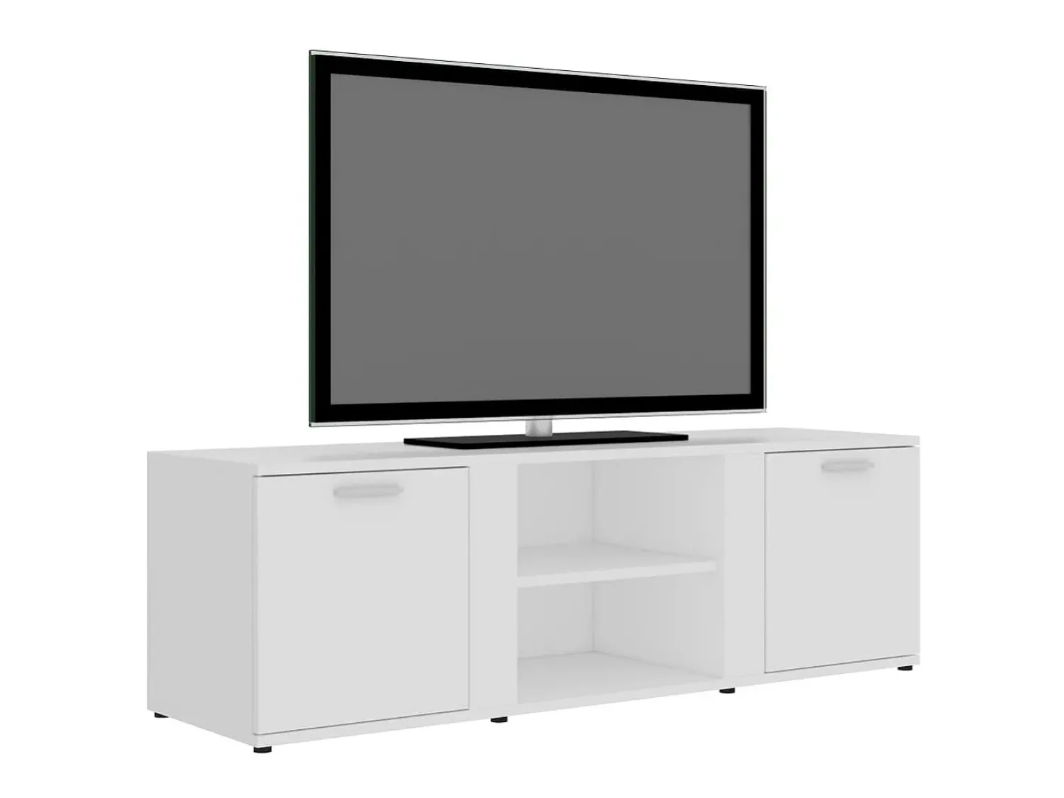 Hot Móvel de TV 120x34x37 cm derivados de madeira PT532967 Branco