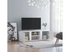 Hot Móvel de TV 120x34x37 cm derivados de madeira PT532967 Branco