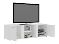 Hot Móvel de TV 120x34x37 cm derivados de madeira PT532967 Branco