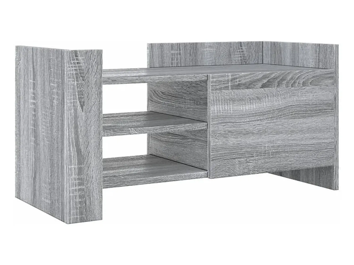 Móvel De Tv| Móvel de TV 80x35x40 cm derivados de madeira sonoma PT787896 Cinzento