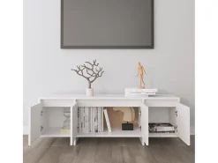 Móvel De Tv* Móvel de TV 120x30x40,5 cm derivados de madeira PT370897 Branco