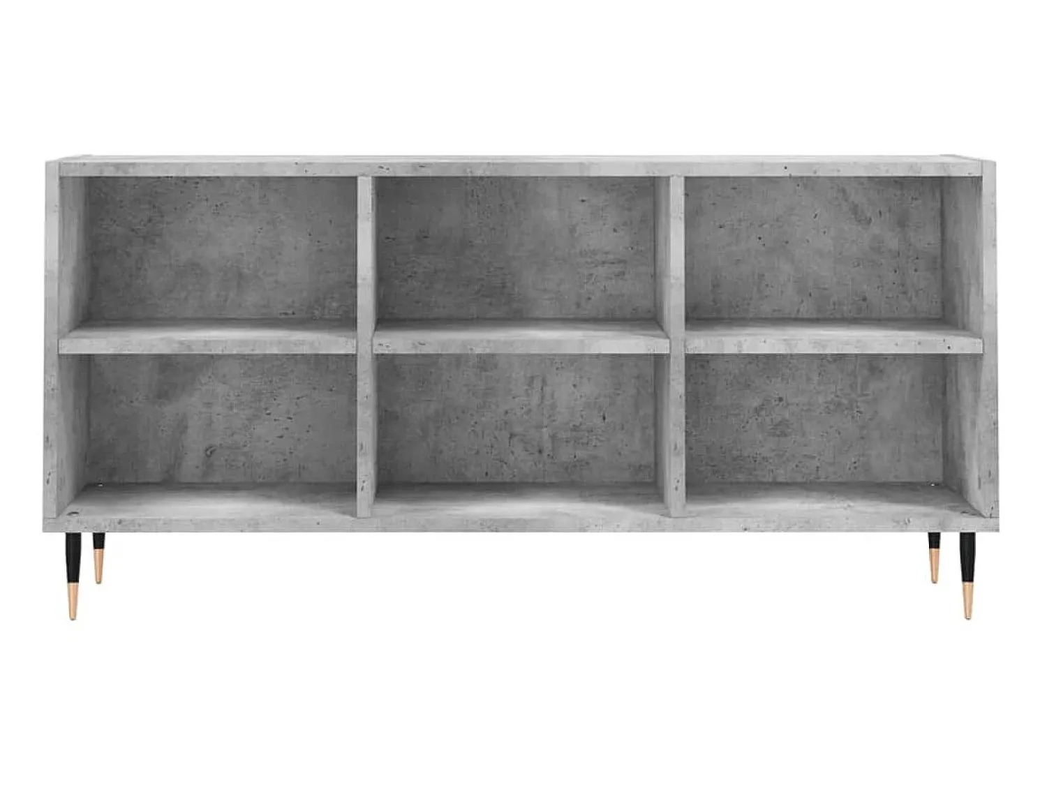 Discount Móvel de TV 103,5x30x50 cm derivados madeira cimento PT357311 Cinzento
