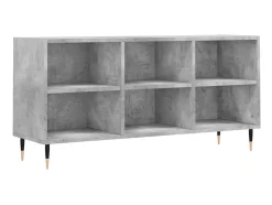 Discount Móvel de TV 103,5x30x50 cm derivados madeira cimento PT357311 Cinzento