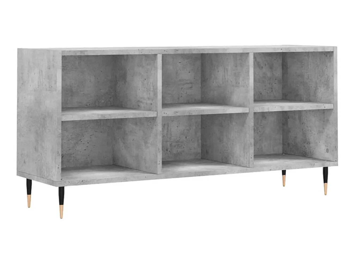 Discount Móvel de TV 103,5x30x50 cm derivados madeira cimento PT357311 Cinzento